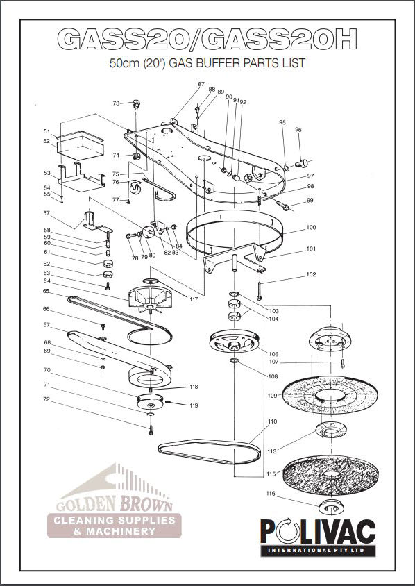 Skirt G20 Gas Buffer Splash Guard suit Gas 20 Buffer Polivac GASS046