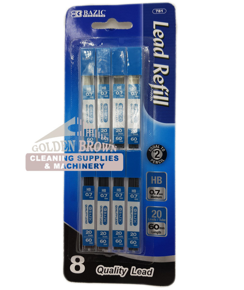 Pencil Refill Leads Mechanical 0.7 mm (Pack of 8) 42986