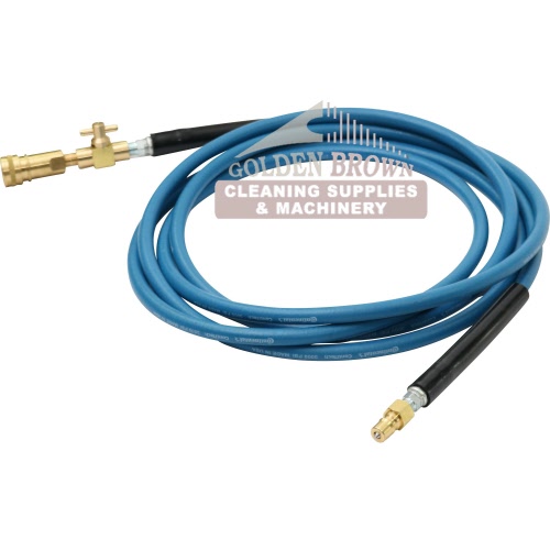 25' Carpet Cleaning Solution Hose - 3000 PSI 275°F - 1/4 Diameter