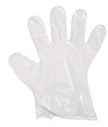 g2 kgnf disposable unifit gloves clear ldpe low density polyethelene quantity 100x100ctn 300830
