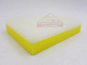 s4 sps 150x100mm pallglomesh white 1pk sponge scourer blue, yellow or white