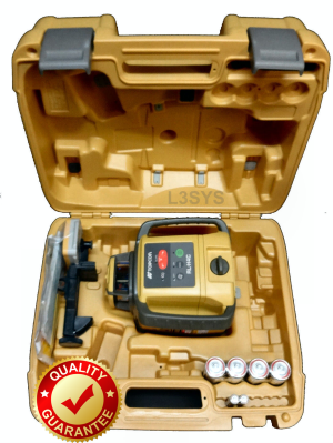 S6 ET Topcon Model RL-H4C DB (Alkaline) Rotating Laser Level + LS-80L