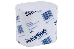 p2 til pacific classic soft interleaved toilet tissue 2 ply 250 sheet  x 36 pk, ctn
