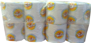 p2 tr24 sofan toilet paper roll 2 ply, 400 sheets 48 roll ctn